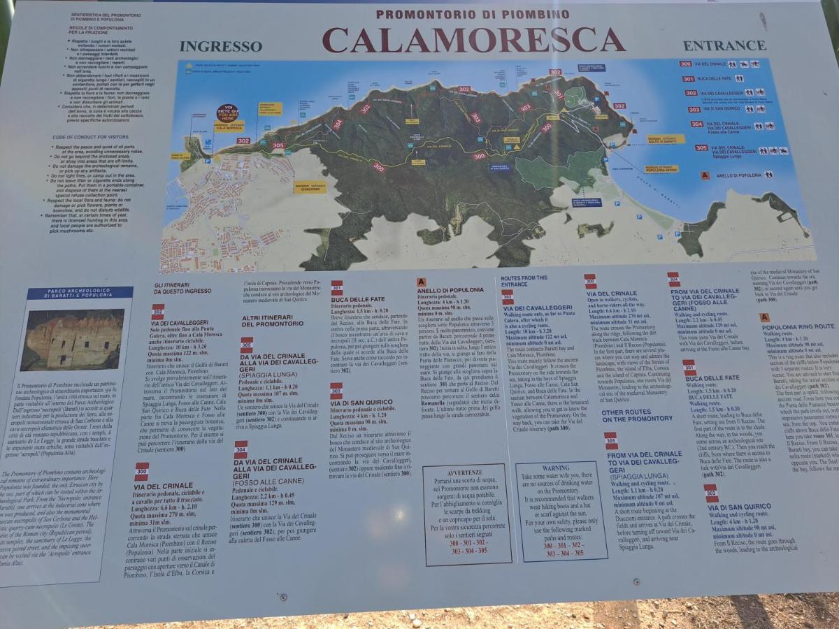 Ferienwohnung Il Balcone Sull'Elba Piombino Exterior foto